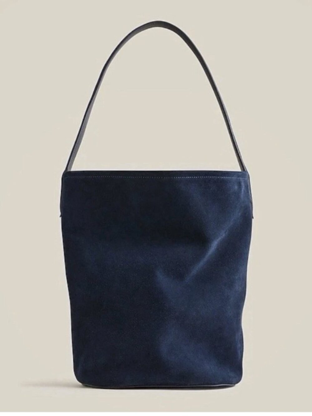 J. Crew Berkeley Bucket Bag Suede Leather